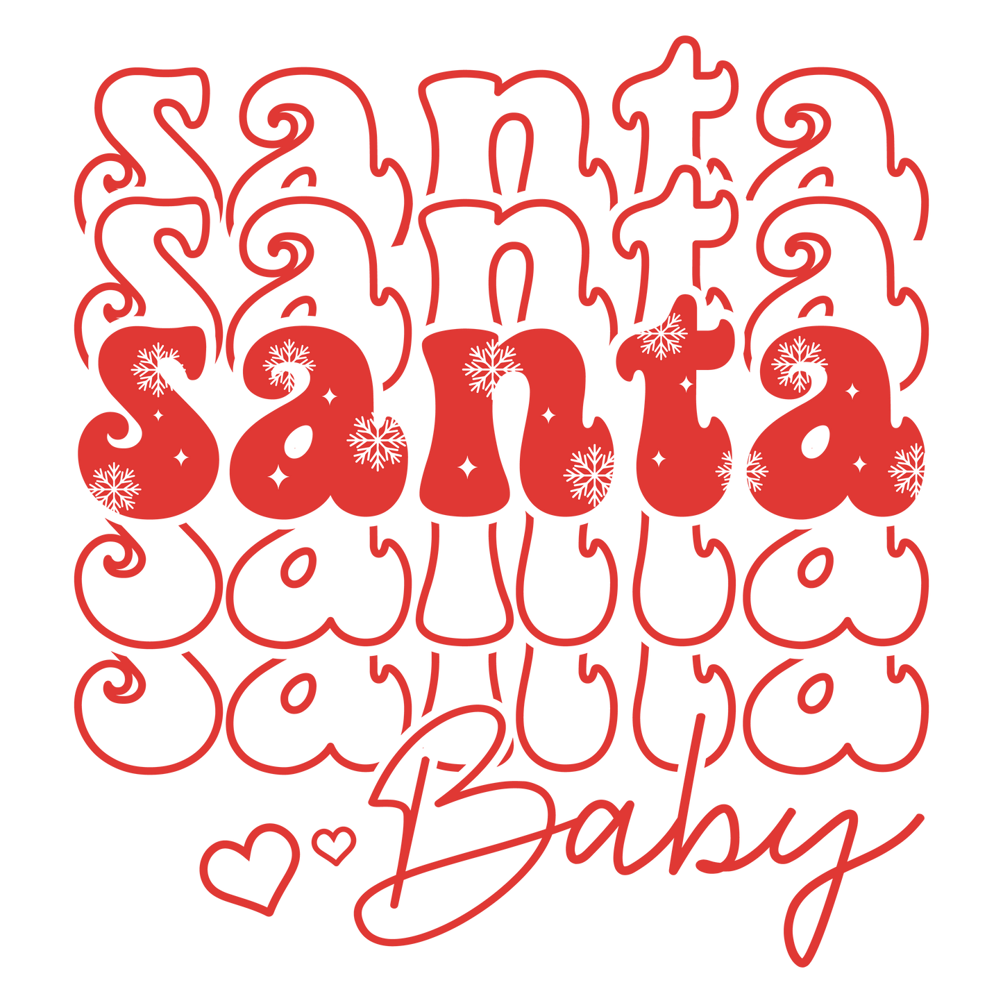 Red Santa Baby