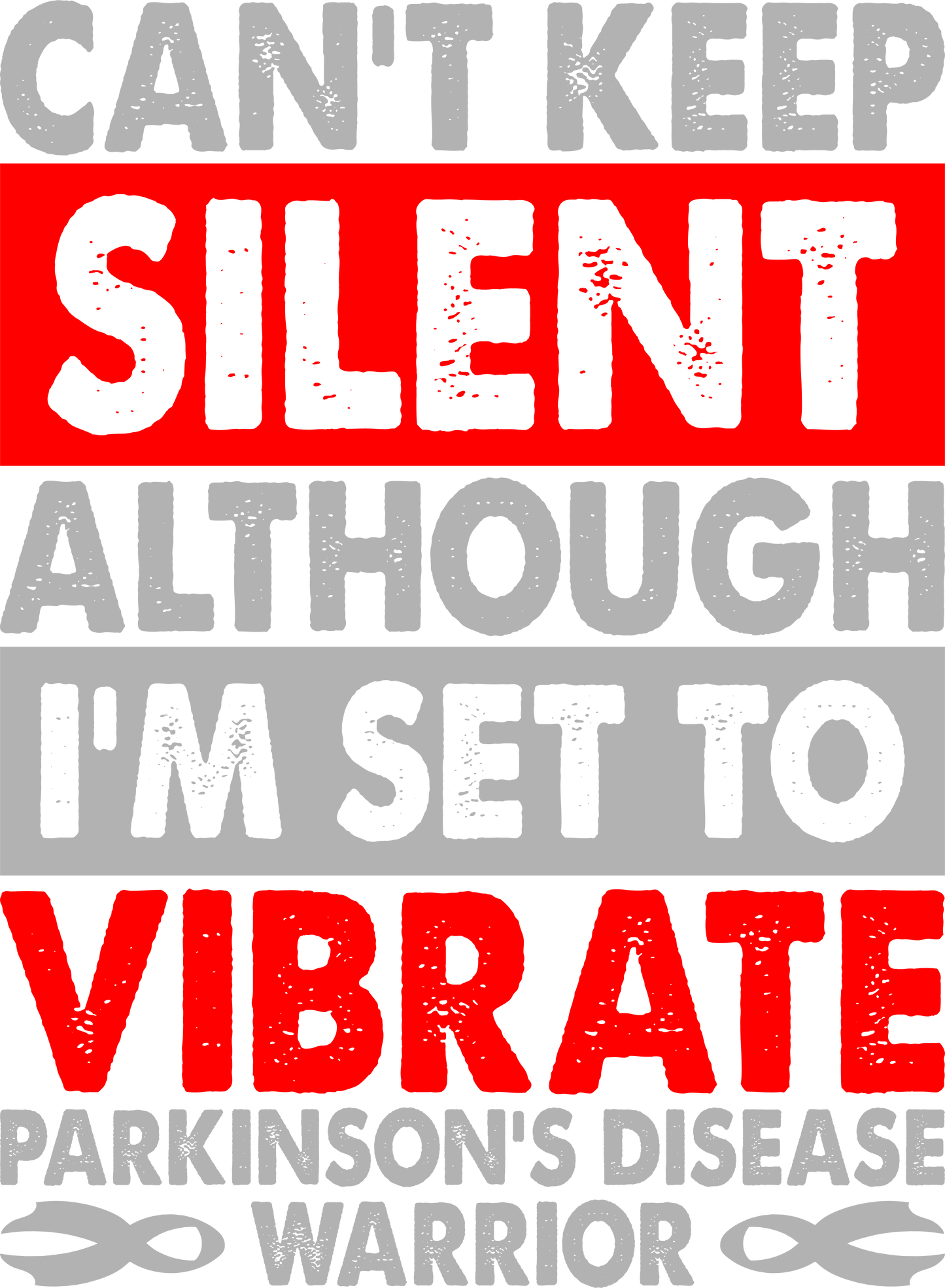 Can’t Keep Silent Although I’m Set To Vibrate