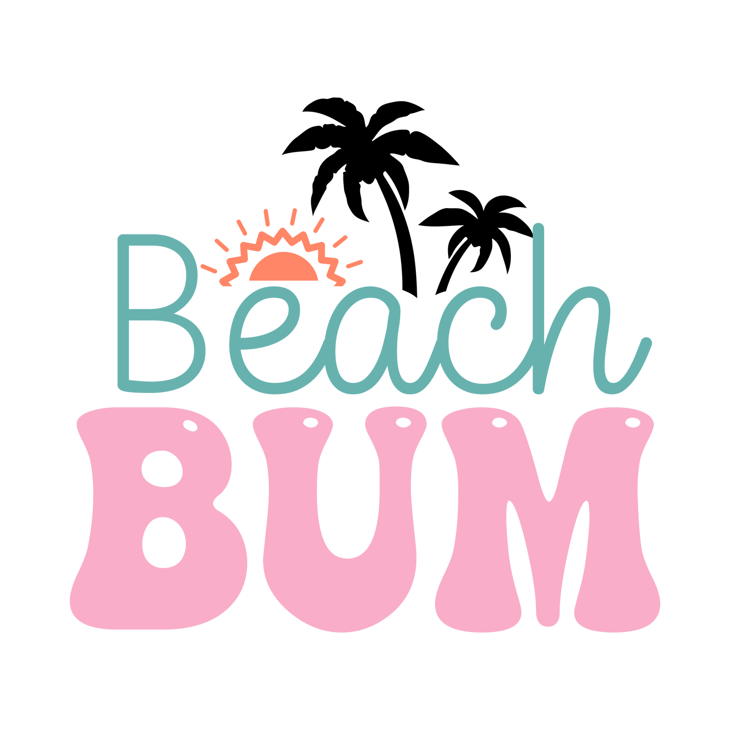 Beach Bum Colorful