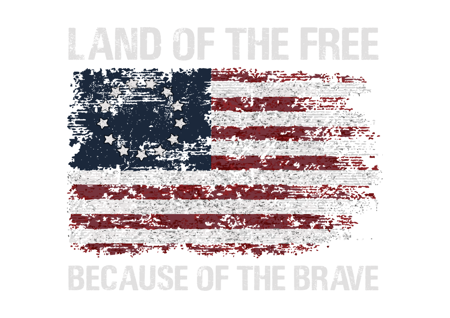 Land Of The Free Because Of The Brave