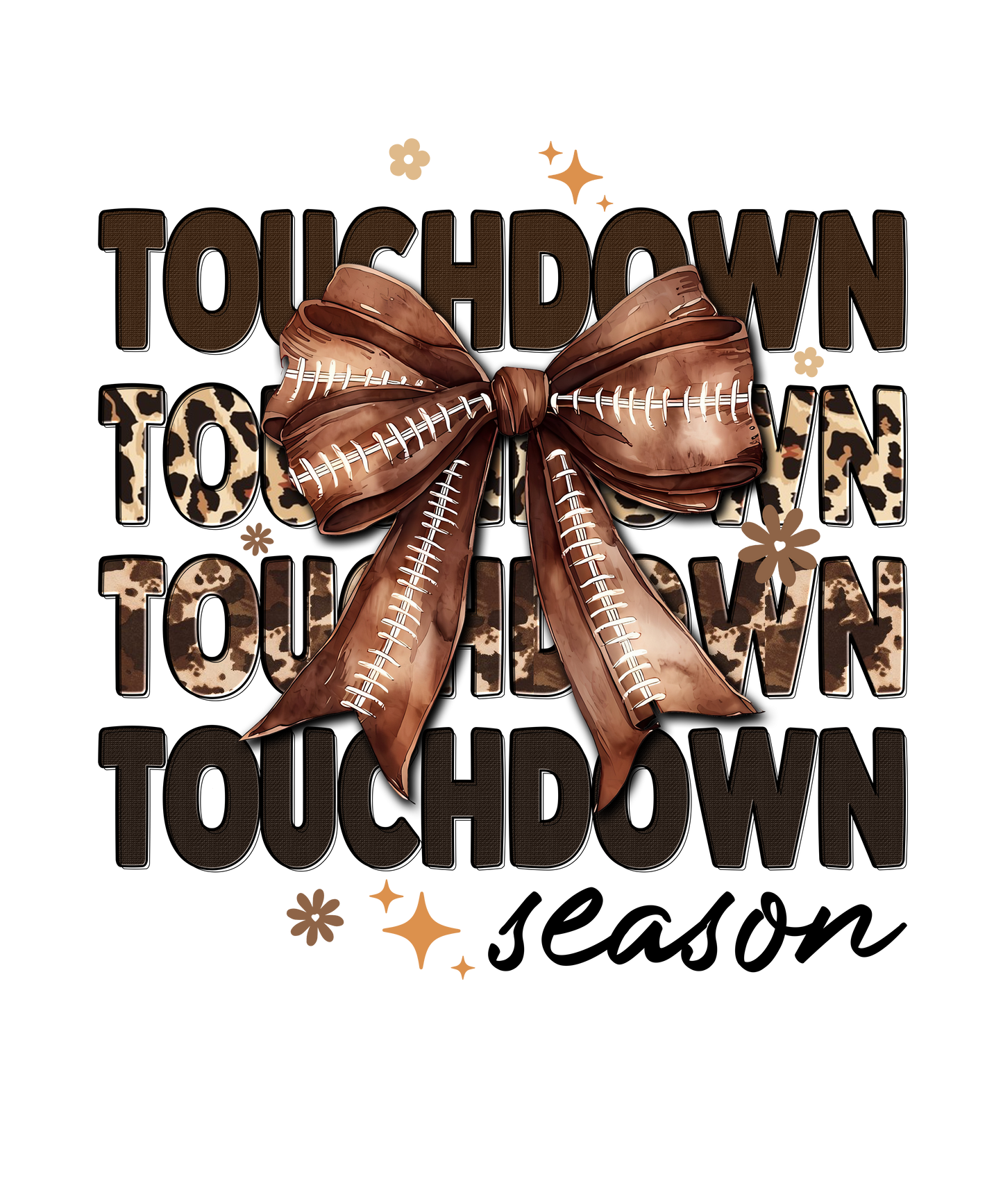 Touchdown Football Bow