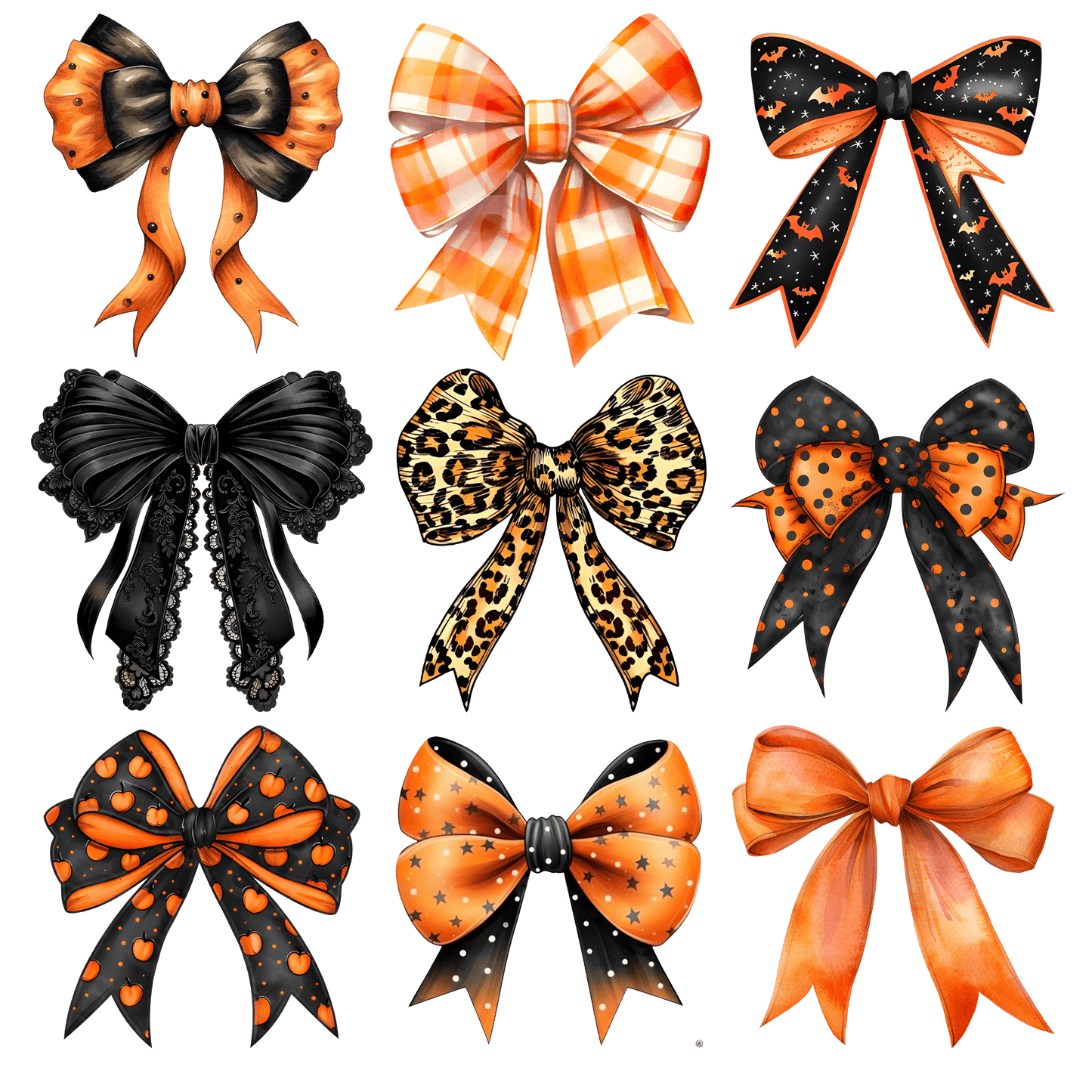 Halloween Bows