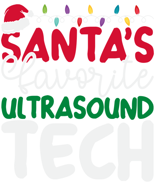 Santa's Favorite Ultrasound Tech