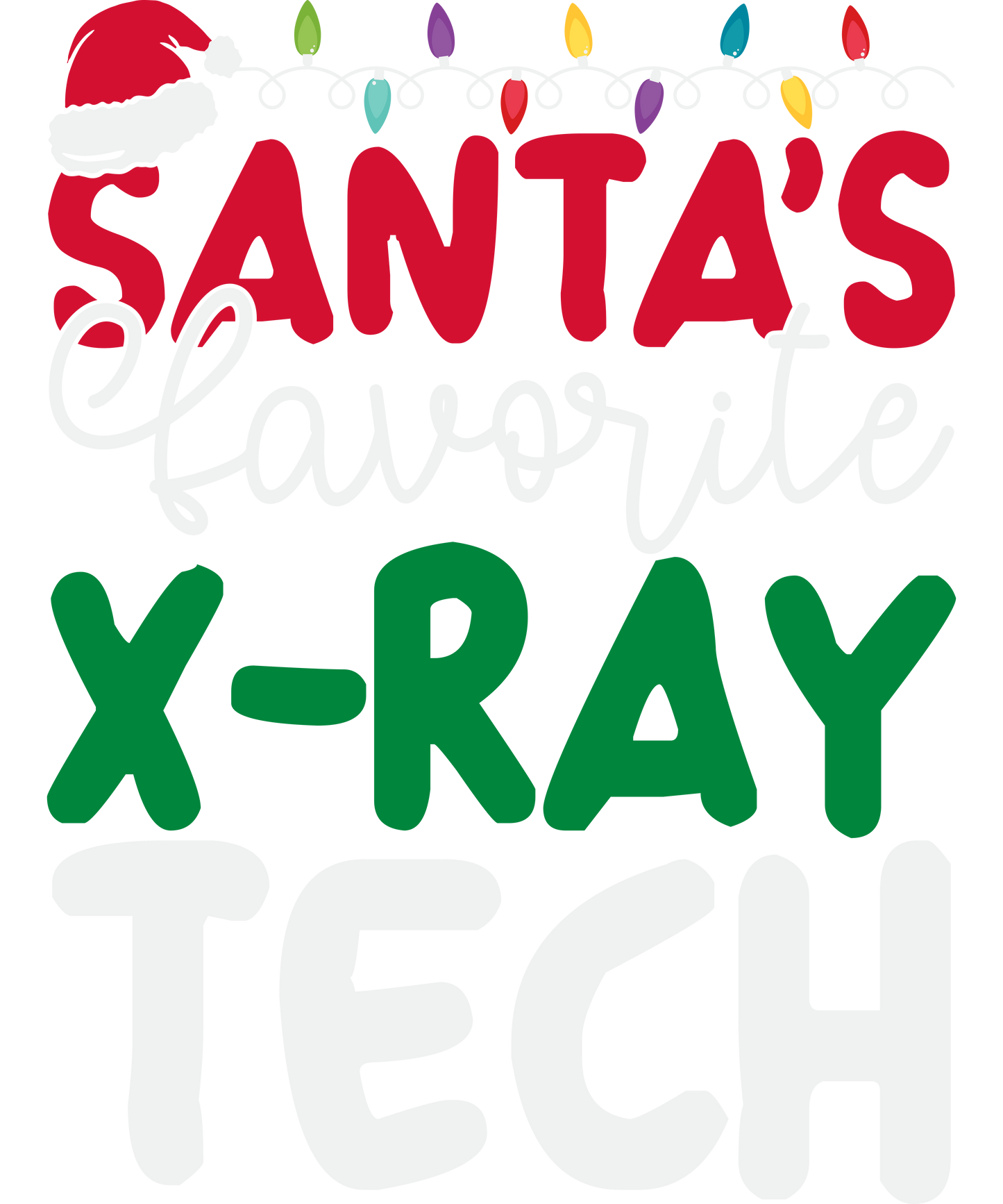 Santa's Favorite X-ray Tech