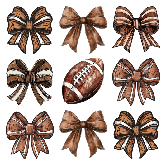 Retro-Footballs and Bows