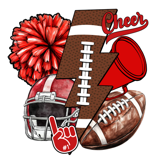 Red Football Cheer